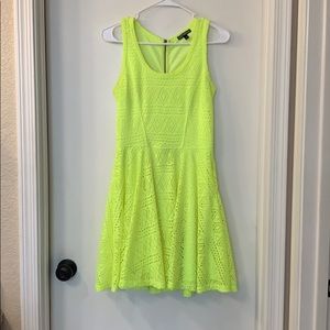 Neon Yellow Dress